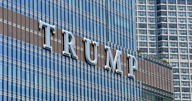 The Trump Tower. Donald Trump's sons. Donald Jr. and Eric, photographed themselves with a wild cat they murdered.