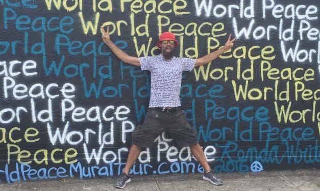 Artist Spreads Message of World Peace, One Mural at a Time