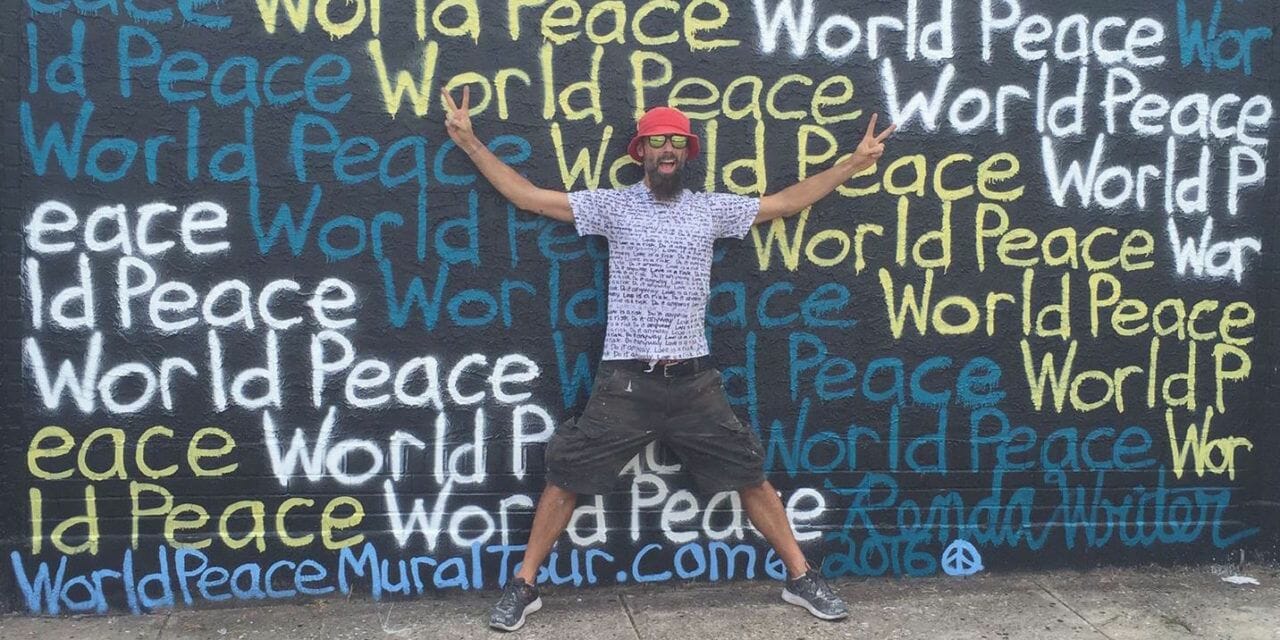 Renda Writer World Peace Mural Tour