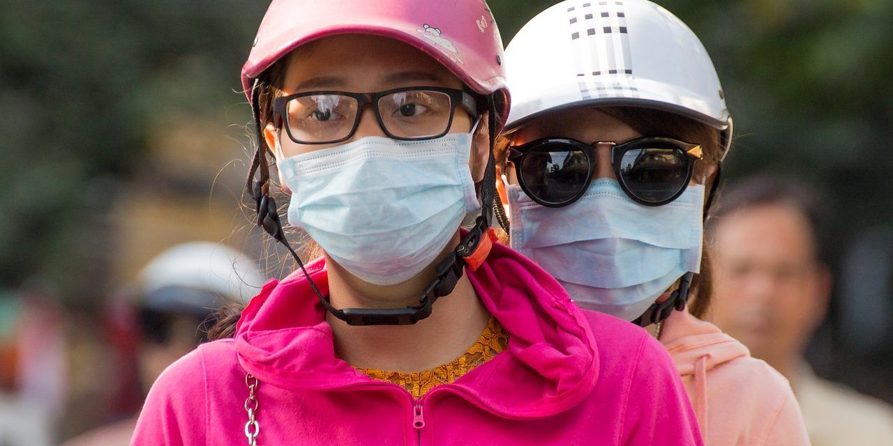 China smog mask