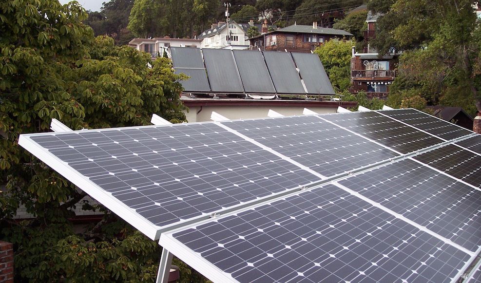 solar power in California