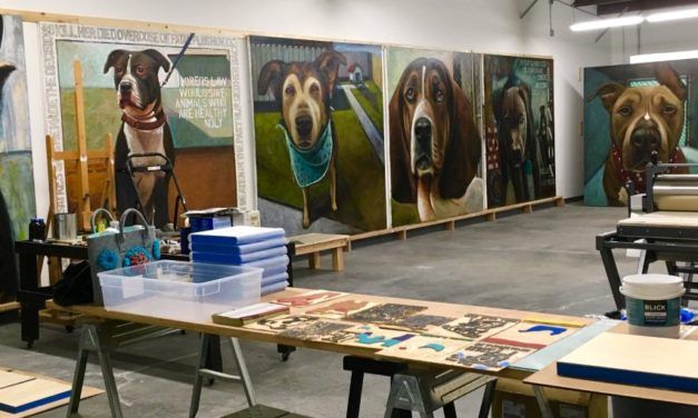 Artist Paints 5,500 Dogs – The Number Killed Every Day at Animal Shelters