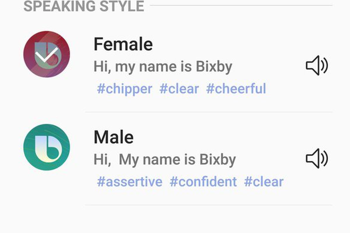Bixby sexist tags