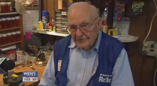 100-Year-Old Man Still Volunteers 20 Hours a Week with Habitat for Humanity