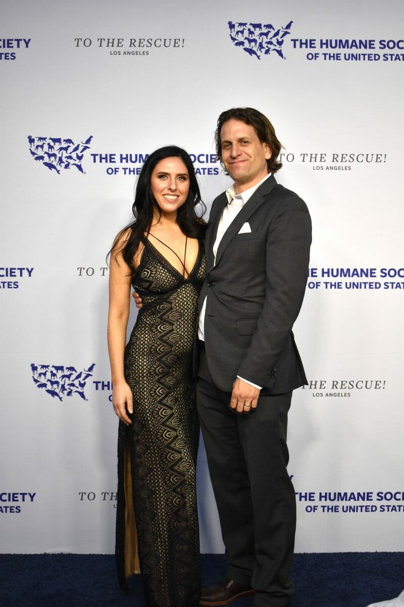 Nina Jackel and Ben Jackel Humane Society Gala Lady Freethinker