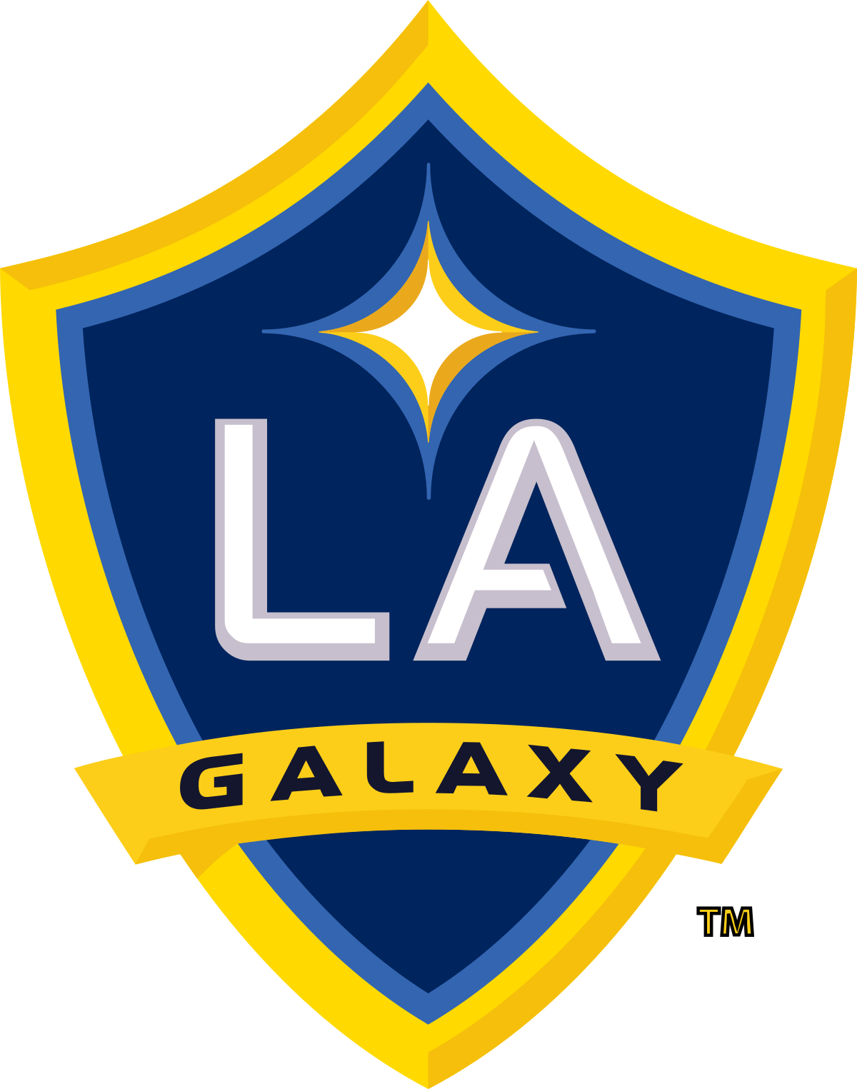 The LA Galaxy logo. The LA Galaxy were a sponsor of the 1st Annual Animal Heroes' Event, organized by Lady Freethinker.