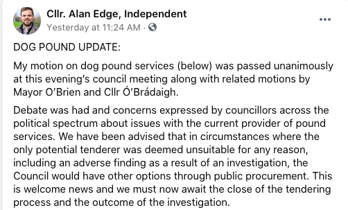 Alan Edge Five Dead Dogs Part of Investigation By Irish National Police At Dublin ...