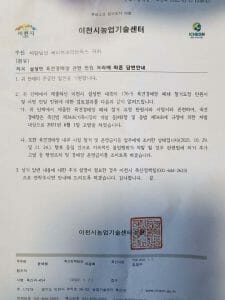 Icheon dog meat auction correspondence