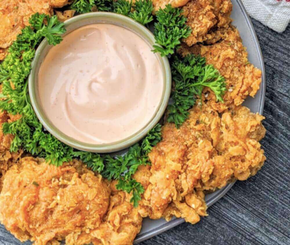 chickenless fried chicken