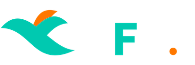 lft initials logo dark background