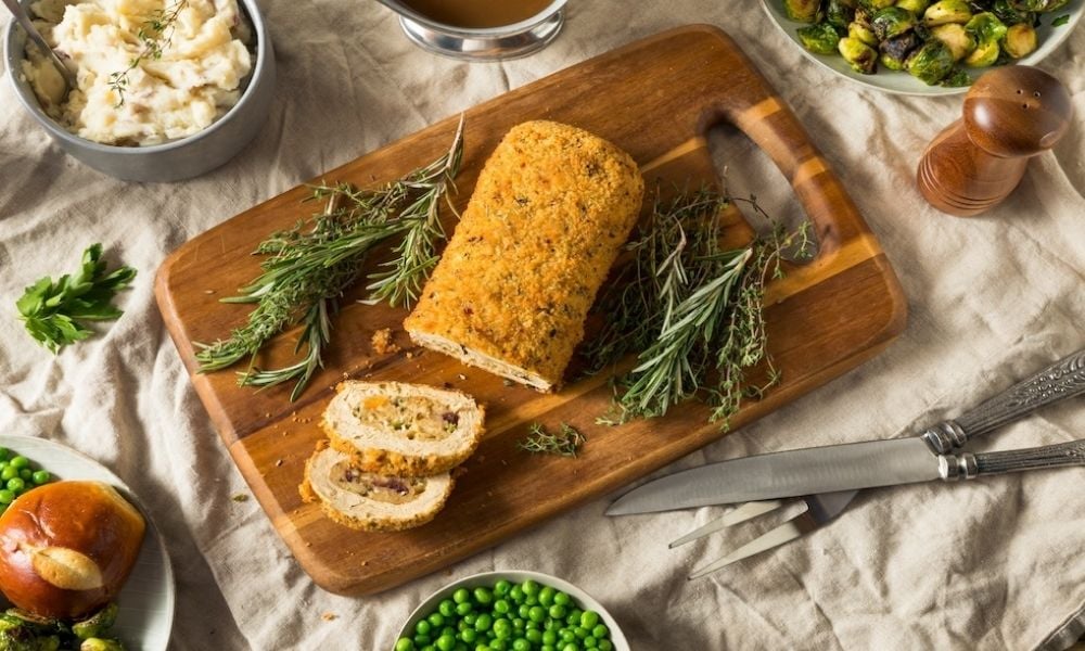 Vegan Thanksgiving roast